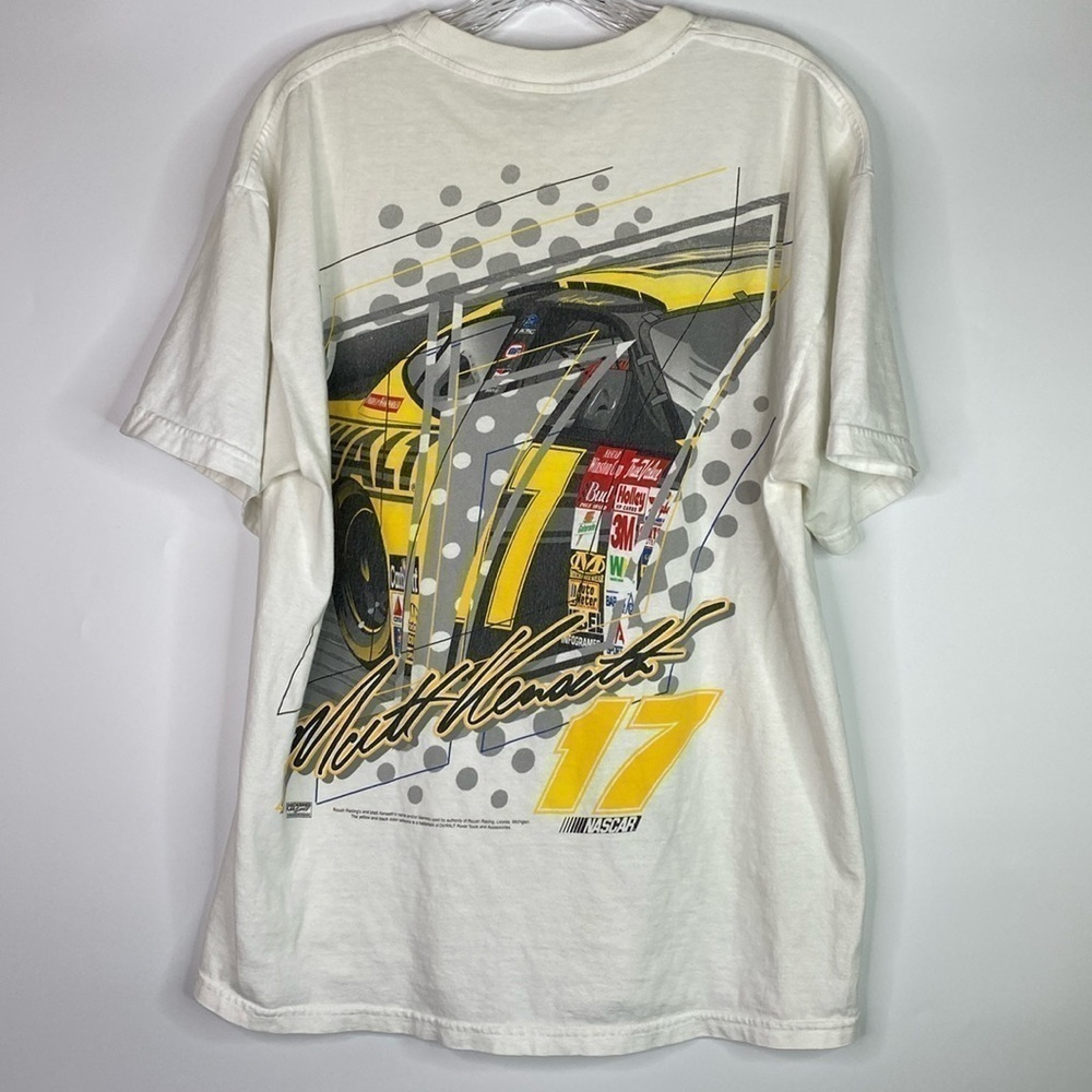 Vintage Matt Kenseth Dewalt NASCAR Tshirt Large